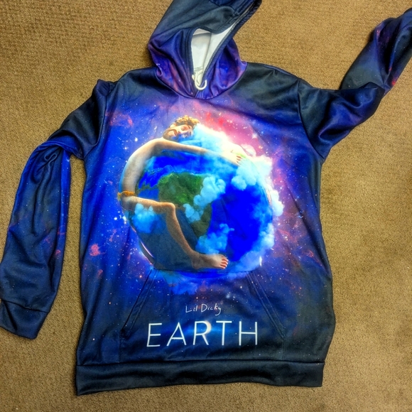 Lil Dicky EARTH concert Hoodie!! - Picture 4 of 4